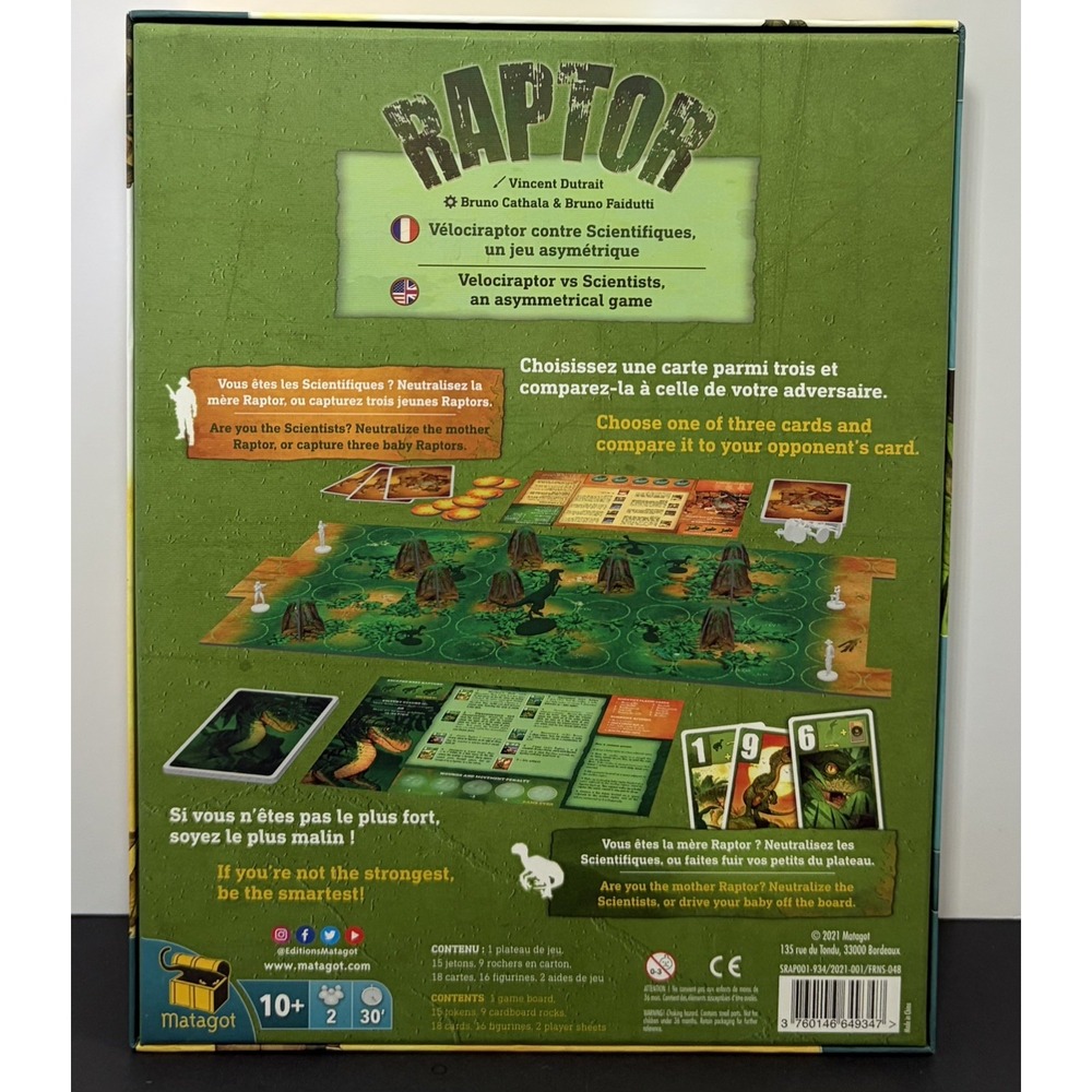 Raptor - Scientists vs The Wolves of the Prehistoric Age - Who Wins? MATAGOT - Picture 11 of 11